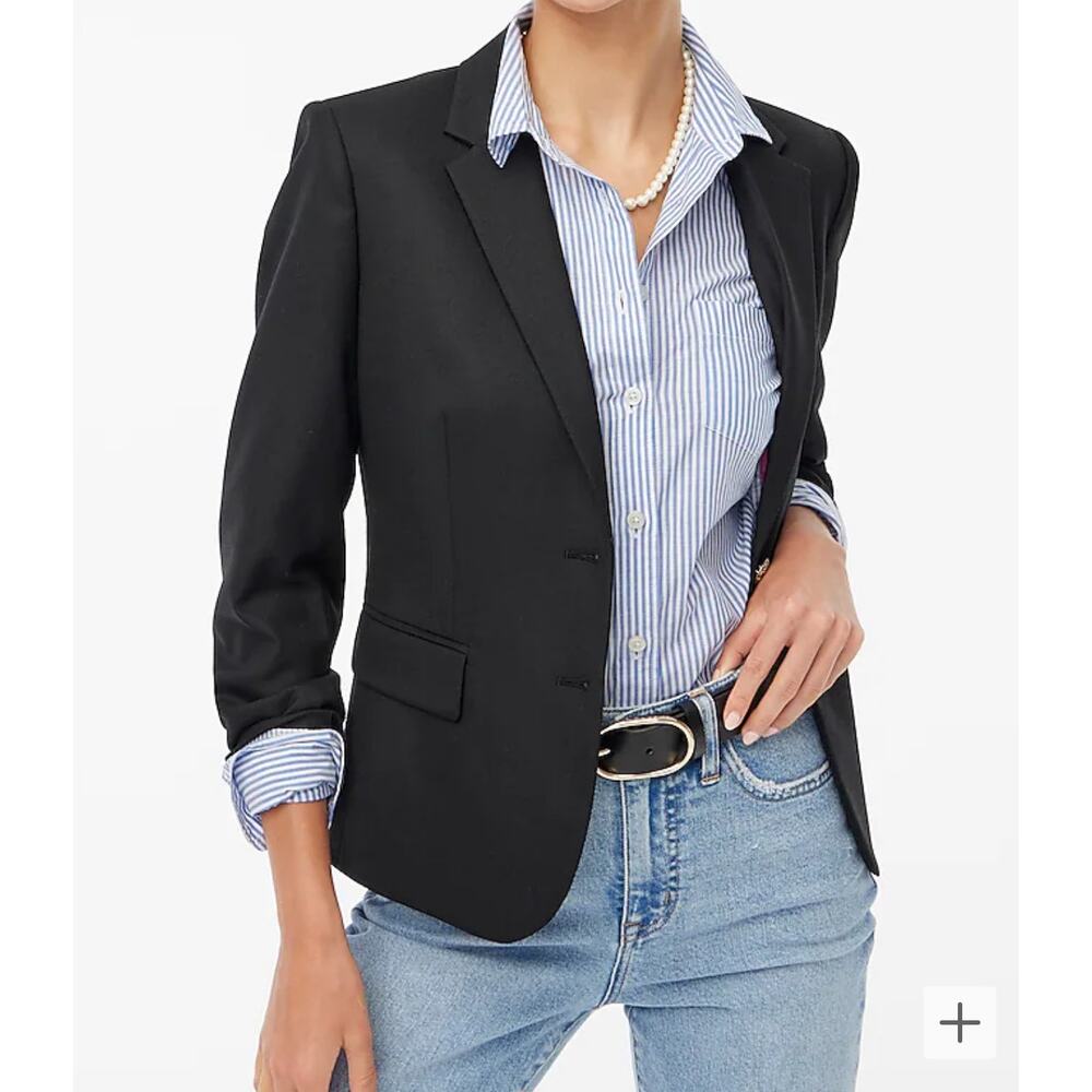 J.Crew Original Schoolboy Navy Blazer Preppy Academia Old Money Jacket